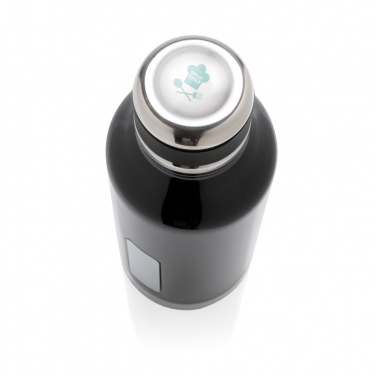 Logotrade promotional gift image of: Leak proof vacuum bottle with logo plate