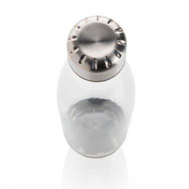 Logo trade promotional merchandise photo of: Leakproof water bottle with stainless steel lid