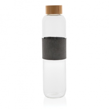Logotrade promotional gift image of: Impact borosilicate glass bottle with bamboo lid