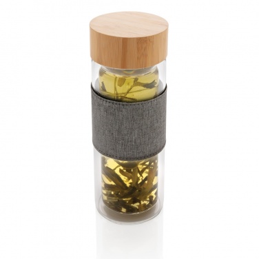 Logotrade promotional giveaway picture of: Impact double wall borosilicate glass bottle