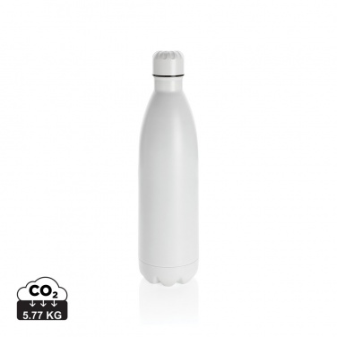Logotrade promotional gift image of: Solid colour vacuum stainless steel bottle 1L
