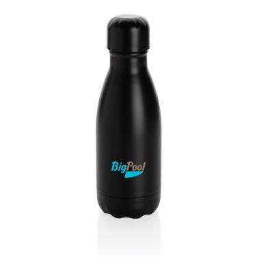 Logotrade promotional gift picture of: Solid colour vacuum stainless steel bottle 260ml