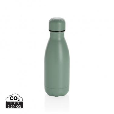 Logo trade promotional products image of: Solid colour vacuum stainless steel bottle 260ml