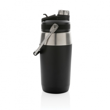 Logotrade advertising product image of: Vacuum stainless steel dual function lid bottle 500ml