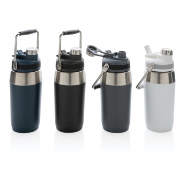 Logotrade advertising product picture of: Vacuum stainless steel dual function lid bottle 500ml