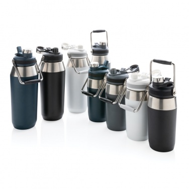 Logotrade promotional giveaway image of: Vacuum stainless steel dual function lid bottle 500ml
