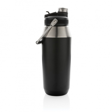 Logo trade promotional items picture of: Vacuum stainless steel dual function lid bottle 1L