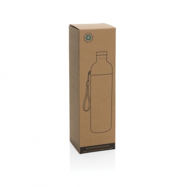 Logotrade advertising products photo of: Impact RCS recycled PET leakproof water bottle 600ml
