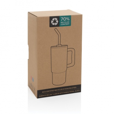 Logotrade advertising product picture of: Embrace deluxe RCS recycled stainless steel tumbler 900ml