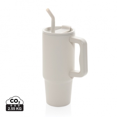 Logo trade promotional gifts picture of: Embrace deluxe RCS recycled stainless steel tumbler 900ml