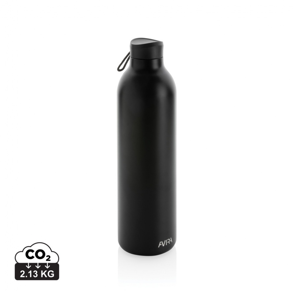 Logotrade advertising products photo of: Avira Avior RCS Re-steel bottle 1L