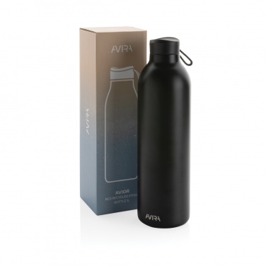 Logo trade advertising products picture of: Avira Avior RCS Re-steel bottle 1L
