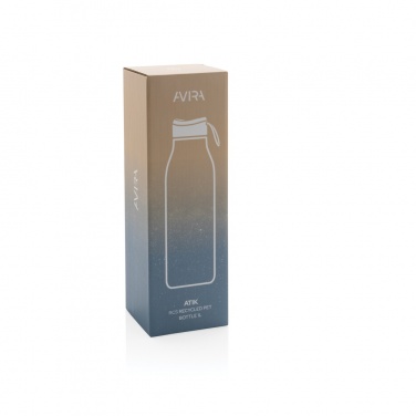Logo trade promotional gift photo of: Avira Atik RCS Recycled PET bottle 1L