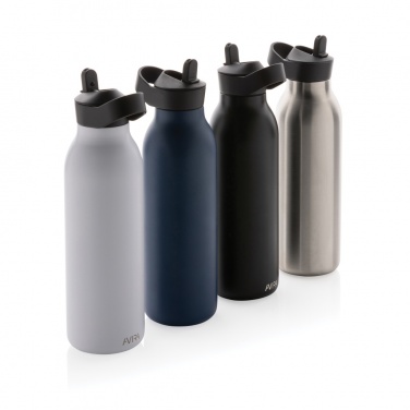 Logotrade corporate gift picture of: Avira Ara RCS Re-steel fliptop water bottle 500ml
