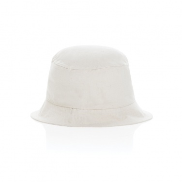 Logo trade business gifts image of: Impact Aware™ 285 gsm rcanvas one size bucket hat undyed