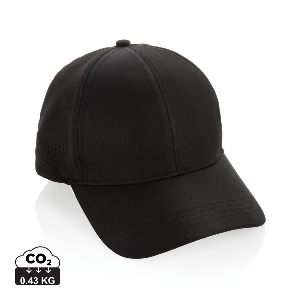 Logo trade corporate gift photo of: Impact AWARE™ RPET 6 panel sports cap