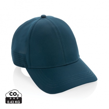 Logotrade business gift image of: Impact AWARE™ RPET 6 panel sports cap