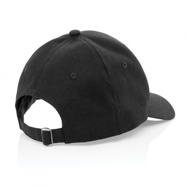 Logo trade business gift photo of: Impact 6 panel 280gr Recycled cotton cap with AWARE™ tracer