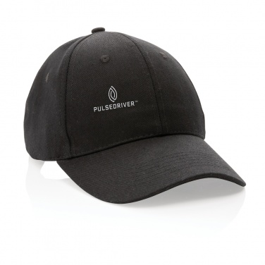 Logotrade promotional giveaway picture of: Impact 6 panel 280gr Recycled cotton cap with AWARE™ tracer