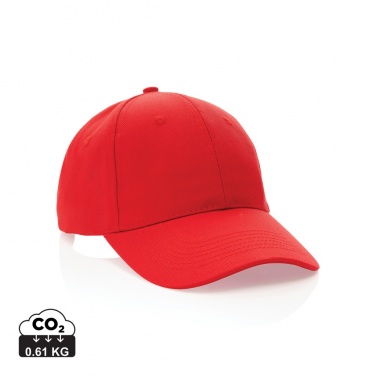 Logotrade promotional product image of: Impact 6 panel 280gr Recycled cotton cap with AWARE™ tracer