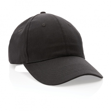 Logotrade promotional merchandise picture of: Impact 6 panel 190gr Recycled cotton cap with AWARE™ tracer