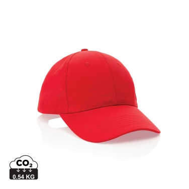 Logotrade promotional giveaway image of: Impact 6 panel 190gr Recycled cotton cap with AWARE™ tracer
