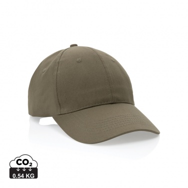 Logotrade promotional product picture of: Impact 6 panel 190gr Recycled cotton cap with AWARE™ tracer
