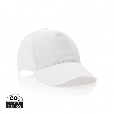 Logotrade corporate gifts photo of: Impact 5 panel 190gr Recycled cotton cap with AWARE™ tracer