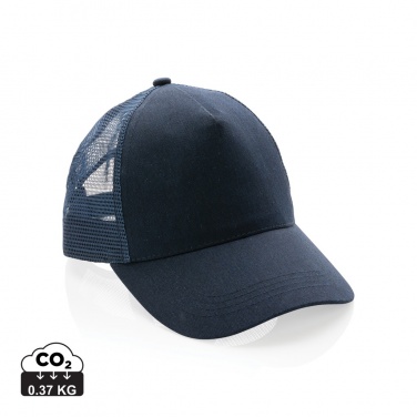 Logotrade promotional giveaways photo of: Impact AWARE™ Brushed rcotton 5 panel trucker cap 190gr