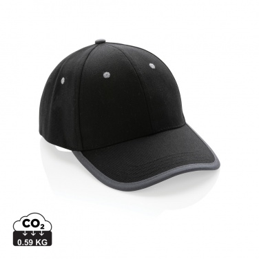Logotrade promotional giveaway image of: Impact AWARE™ Brushed rcotton 6 panel contrast cap 280gr
