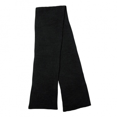 Logo trade promotional items image of: Impact AWARE™ Polylana® knitted scarf 180 x 25cm