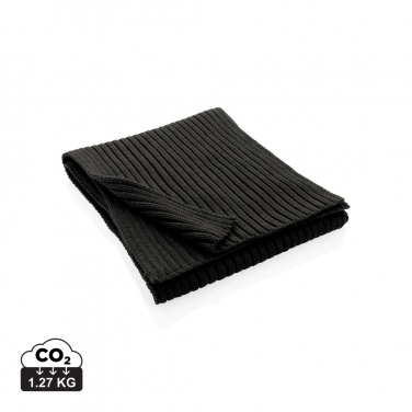Logo trade promotional products picture of: Impact AWARE™ Polylana® knitted scarf 180 x 25cm