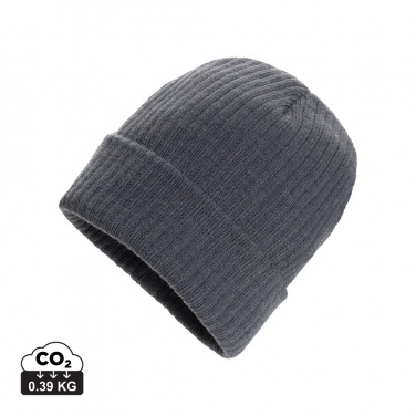 Logo trade promotional merchandise image of: Pryor AWARE™ Polylana® beanie with cuff