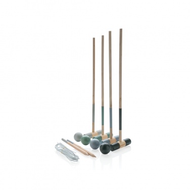 Logotrade promotional product picture of: Wooden croquet set