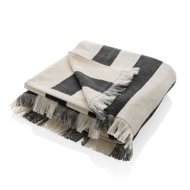 Logo trade promotional product photo of: Ukiyo Yukari AWARE™ XL deluxe beach towel 100x180cm