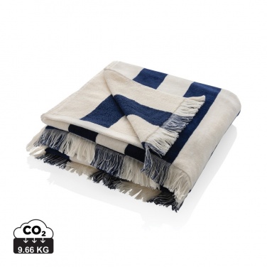 Logo trade promotional items picture of: Ukiyo Yukari AWARE™ XL deluxe beach towel 100x180cm