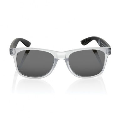 Logo trade business gift photo of: Gleam RCS recycled PC mirror lens sunglasses