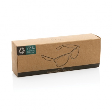 Logotrade promotional merchandise picture of: Gleam RCS recycled PC mirror lens sunglasses