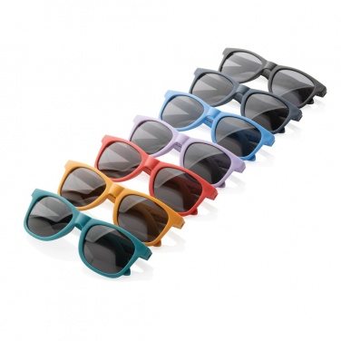 Logo trade promotional item photo of: RCS recycled PP plastic sunglasses