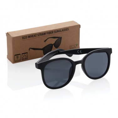 Logo trade promotional gifts image of: Wheat straw fibre sunglasses