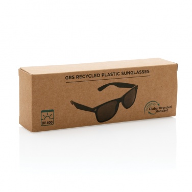 Logotrade promotional giveaway picture of: GRS recycled PC plastic sunglasses