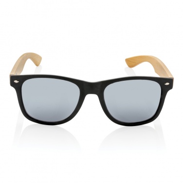 Logotrade promotional product picture of: Bamboo and RCS recycled plastic sunglasses