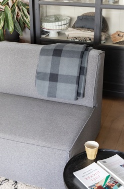 Logotrade corporate gifts photo of: Soft plaid fleece blanket