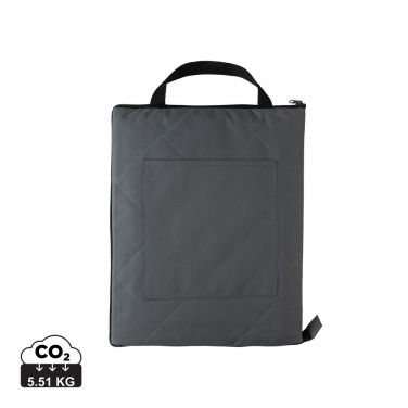 Logotrade promotional gifts photo of: Impact Aware™ RPET foldable quilted picnic blanket