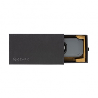 Logo trade promotional merchandise image of: Gear X RCS rPlastic USB rechargeable worklight