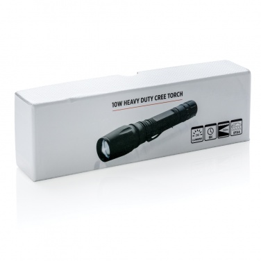 Logo trade promotional gift photo of: Torch 10W Heavy duty CREE