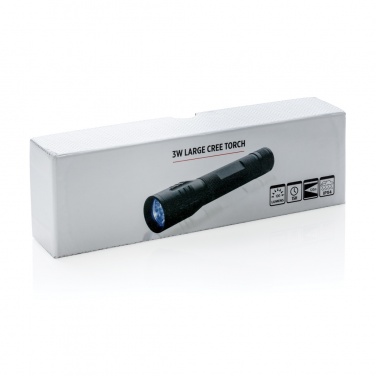 Logotrade promotional gift picture of: 3W large CREE torch