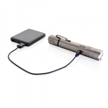 Logotrade advertising product picture of: Rechargeable 3W flashlight