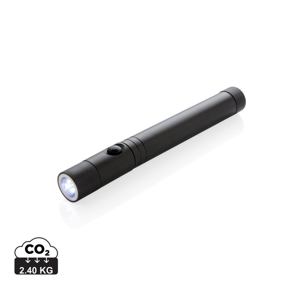 Logo trade promotional giveaway photo of: Telescopic light with magnet