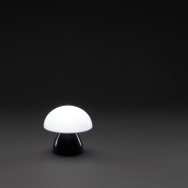 Logo trade promotional merchandise picture of: Luming RCS recycled plastic USB re-chargeable table lamp
